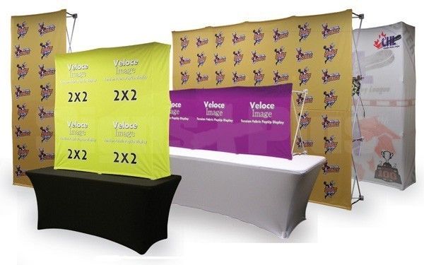 “Velocé Image” Basic Pop Up Tension Fabric Display “Velocé Image” Basic Pop Up Tension Fabric Display