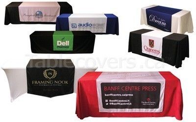 Browse printed table runners (custom made in Canada)