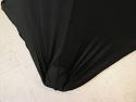 Sewn foot pockets and finished edges contribute to the clean high quality appearance (black colour shown)