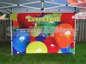 The Event Tent 10' custom printed full wall D/S provides great messaging space for your tent and is printed on both sides with any content you want