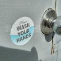 These vinyl decals are fade-resistant and waterproof, so they are ideal for back access doors