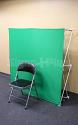 Velocé Image 5ft x 5ft Pop Up Green Screen Backwall makes it easy to look professional - from your home or anywhere!