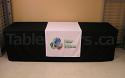 This 30 inch x 80 inch table runner can have absolutely any content you want printed over the entire area of the runner (foreground and background colours are all printed)