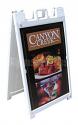 Sign A Cade Deluxe molded plastic a-frame sandwich board sidewalk sign displays 2 24