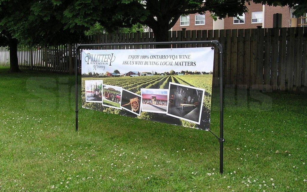 Banner Frame 1000 Portable Banner Frame Hardware Canadian