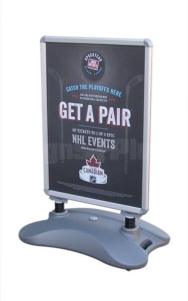 Sidewalk Sign Message Board 28 x 44 Sign Insert Shield Clear Acrylic