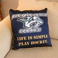 18" x 18" Custom Fabric Throw Cushion for Sports Teams