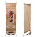 Arch 4.6 Spring Back Banner Stand COMPLETE KIT: with frame hardware & printed banner 