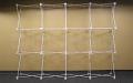 “Velocé Image 4x3” 10 Foot wide Straight Basic Tension Fabric Display - Frame Hardware Only with Bag 