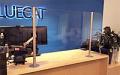 Counter Shield clear screen system for reception desk - 36″ high