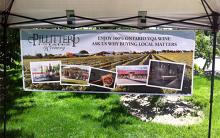 Custom Printed Banner, 3 foot x 8 foot, vinyl, scrim reinforced or mesh (indoor/outdoor)