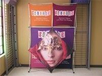 Collage 2x3 Pop Up Tension Fabric 3-D Display