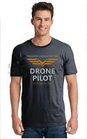 T-Shirt printed with Drone Pilot and Drone Pilot Wings graphic T-Shirt printed with Drone Pilot and Drone Pilot Wings graphic
