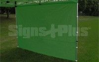 Full Height 10' wide Wall (single-sided) for Event Tent - unprinted standard colour