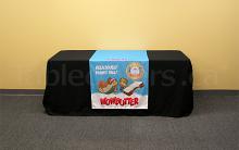 30″ wide x 60″ high Custom Printed Table Runner for trade shows & display tables 30″ wide x 60″ high Custom Printed Table Runner for trade shows & display tables