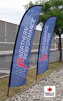 Promo Flag 10 ft Feather Flag - Kit Promo Flag 10 ft Feather Flag - Kit