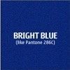 Bright Blue Premium Polyester Knit Fabric (like Pantone PMS 286c)
