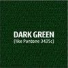 Dark Green Premium Polyester Knit Fabric - like Pantone PMS 3435C