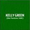 Kelly Green Premium Polyester Knit Fabric - like Pantone PMS 348C