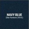 Navy Blue Premium Polyester Knit Fabric - like Pantone PMS 2955C